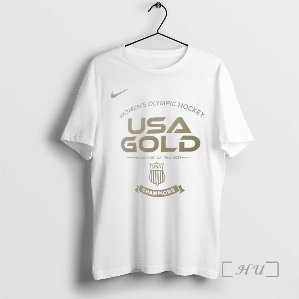 Officials Usa Gold Womens Olympic Hockey Champions 2026