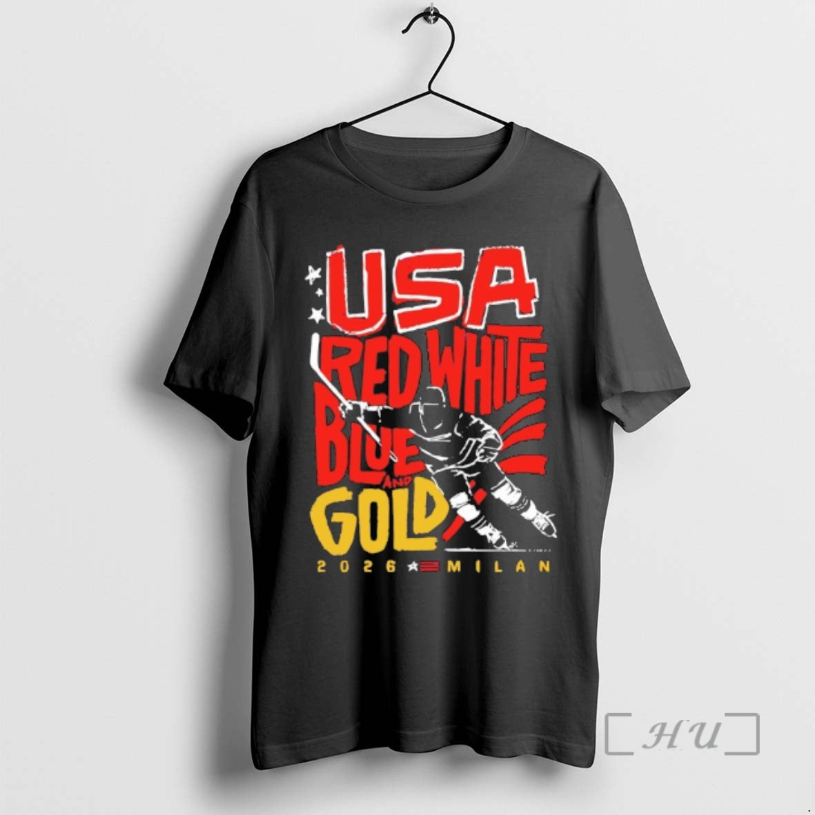 Officials Usa Hockey 2026 Red White Blue And Gold