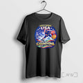 Officials Usa Mens Hockey Gold Medal Champions Feb 22 2026 In Italy Premium T Shirts