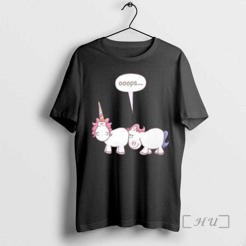 Officials Unicorn Oops Cheeky Adult Humor
