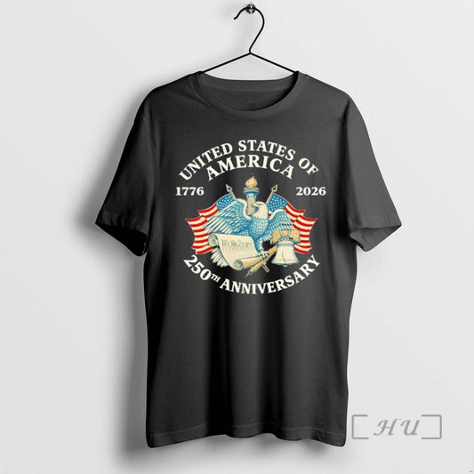 Officials United States Of America 250th Anniversary Independence Day 1776 2026 Premium T Shirts Sweater