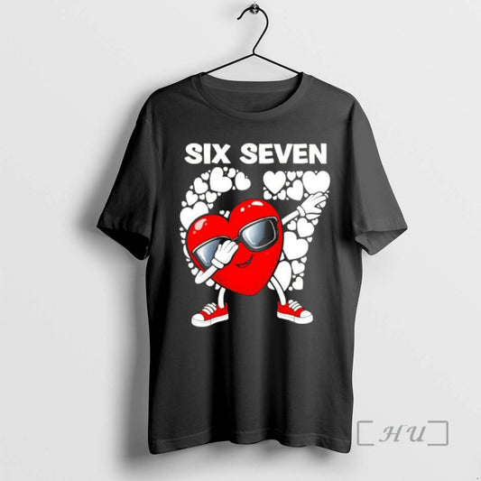 Officials Valentines Day Hearts Dabbing Six Seven 67 Meme