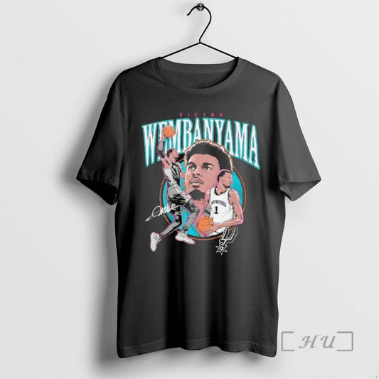 Officials Victor Wembanyama San Antonio Spurs Basketball Trio Signature