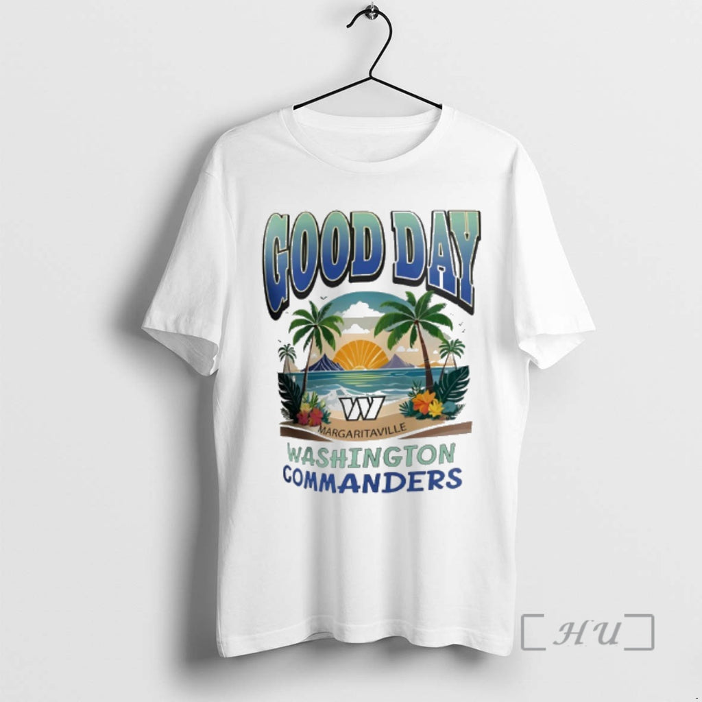 Officials Washington Commanders Margaritaville Yellow Good Day