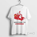 Officials Welcome To Chinada China X Canada Map