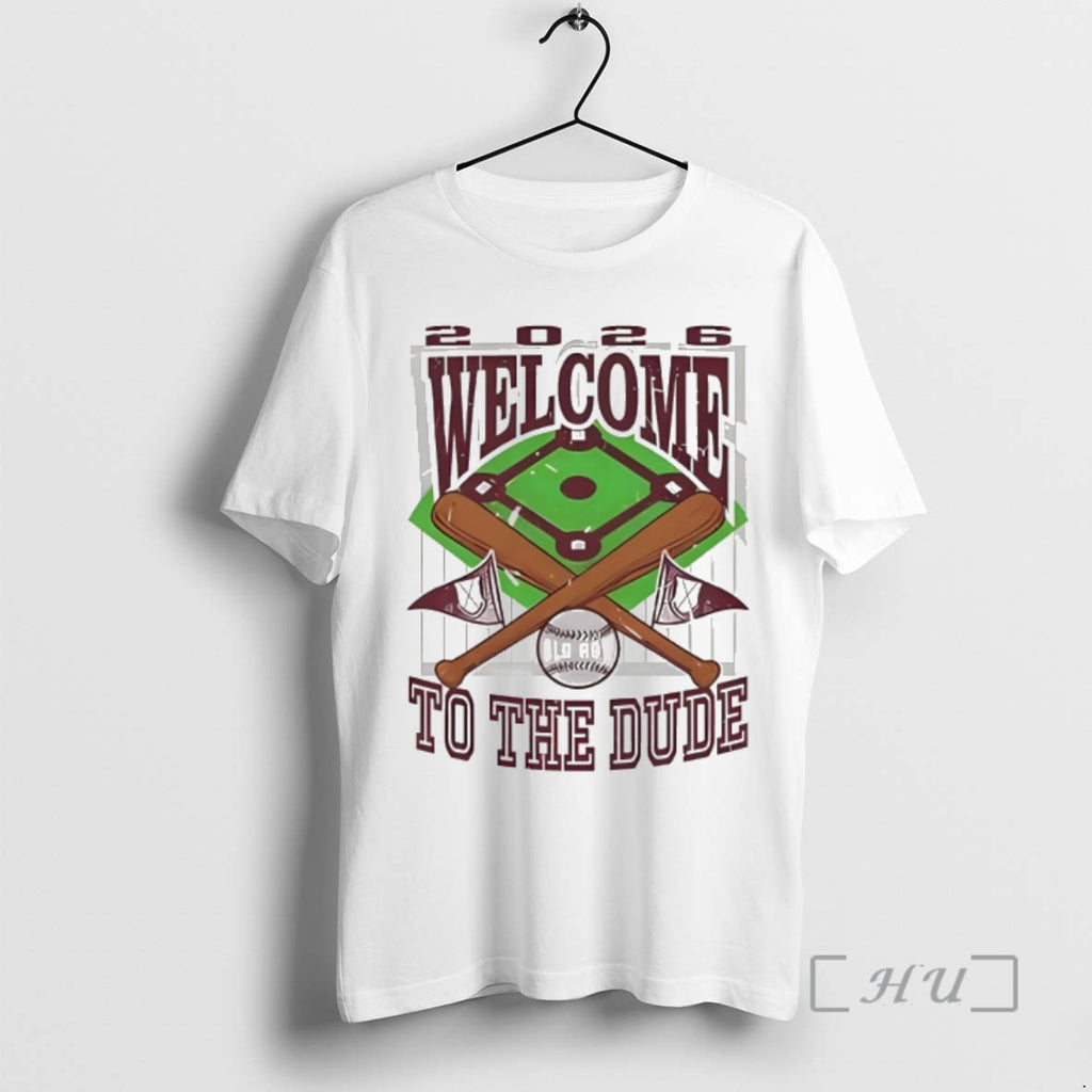 Officials Welcome To The Dude 2026 Baseball Vintage