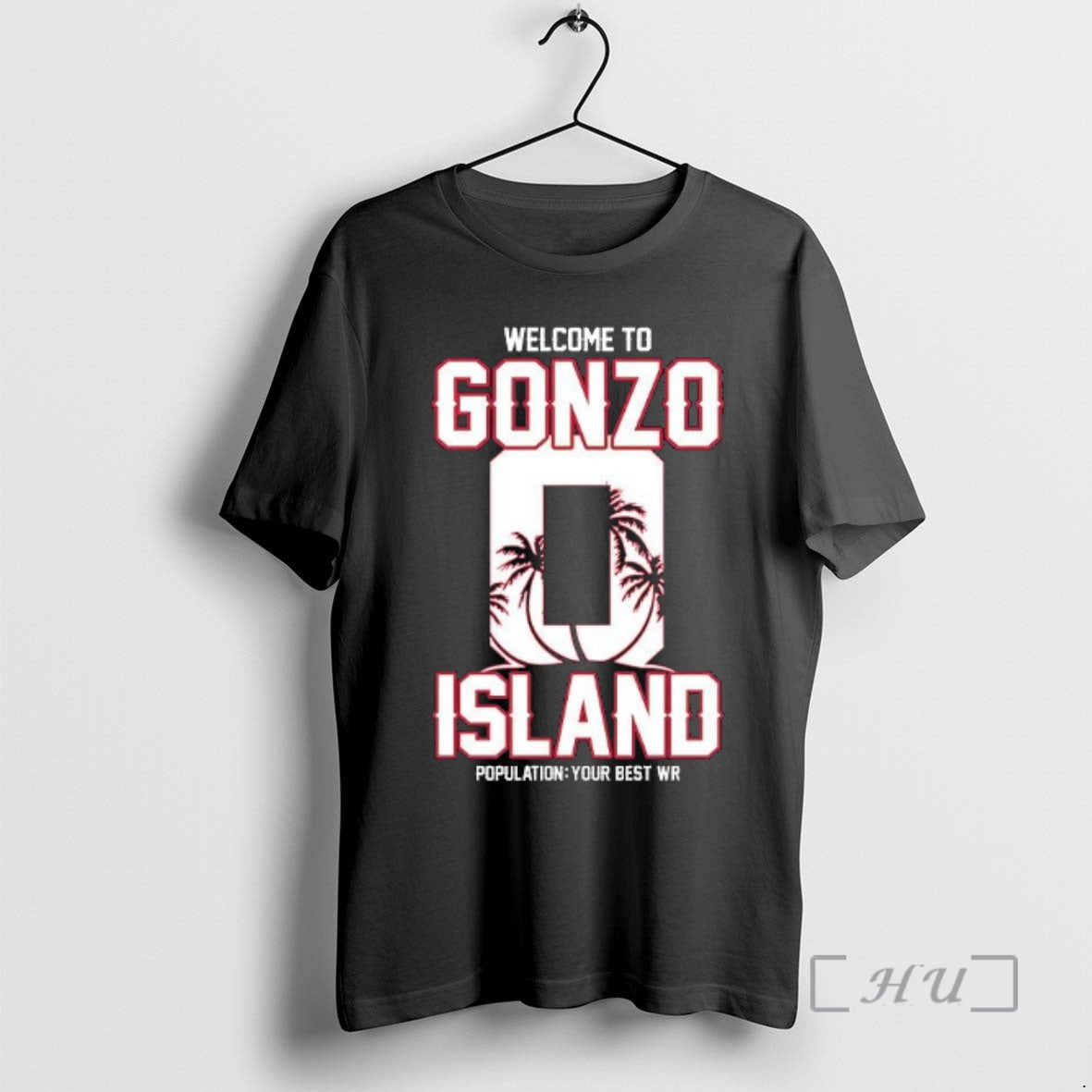 Officials Welcome To Gonzo Island New England Population Your Best Wr Woman Premium T Shirts