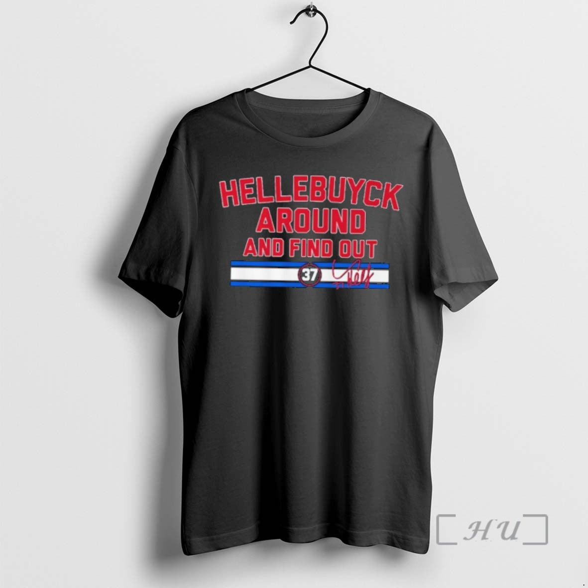 Officials Winnipeg Jets Connor Hellebuyck Nhl Around And Find Out Signature Premium T Shirts Sweater