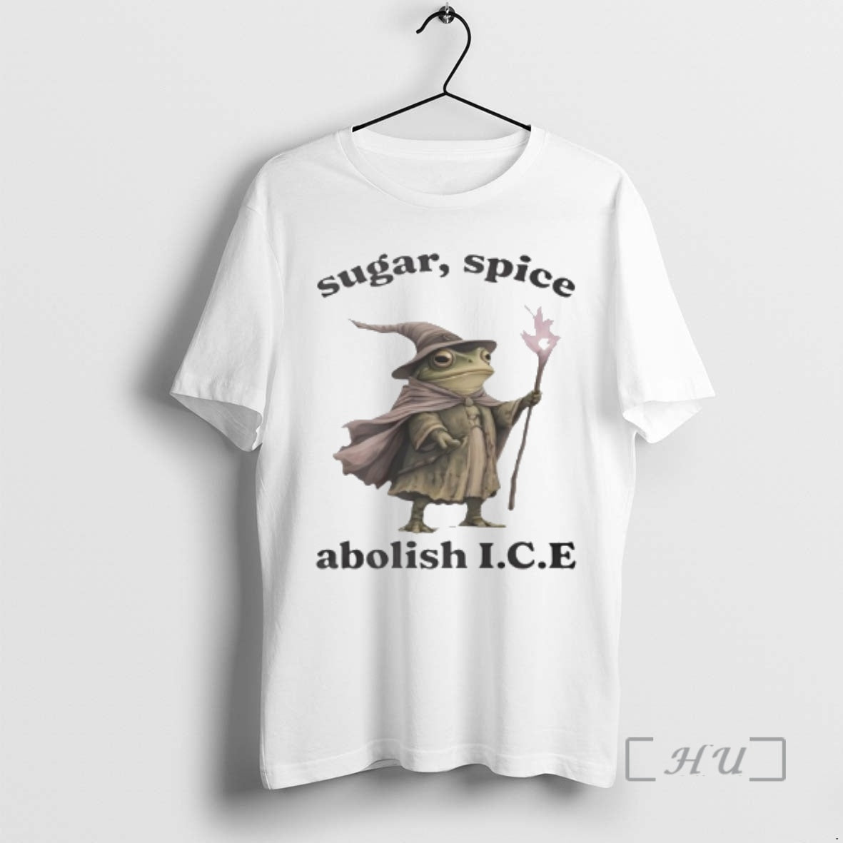 Officials Wizard Frog Sugar Spice Abolish Ice 2026 Funny