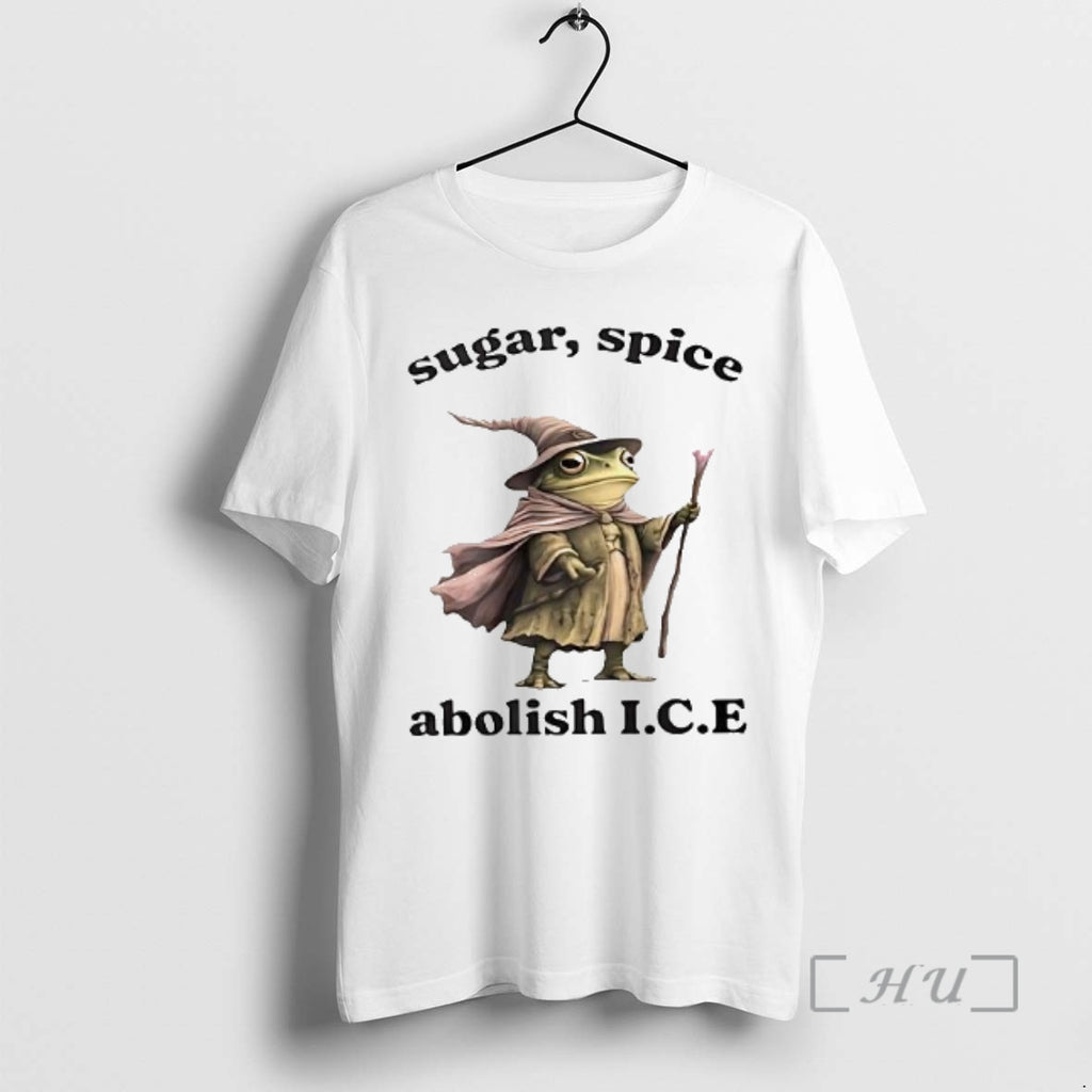 Officials Wizard Frog Sugar Spice Abolish Ice 2026 Woman