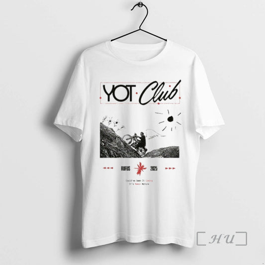 Officials Yot Club Rufus Across North America Moto Tour 2025 Dates Premium T Shirts Sweater