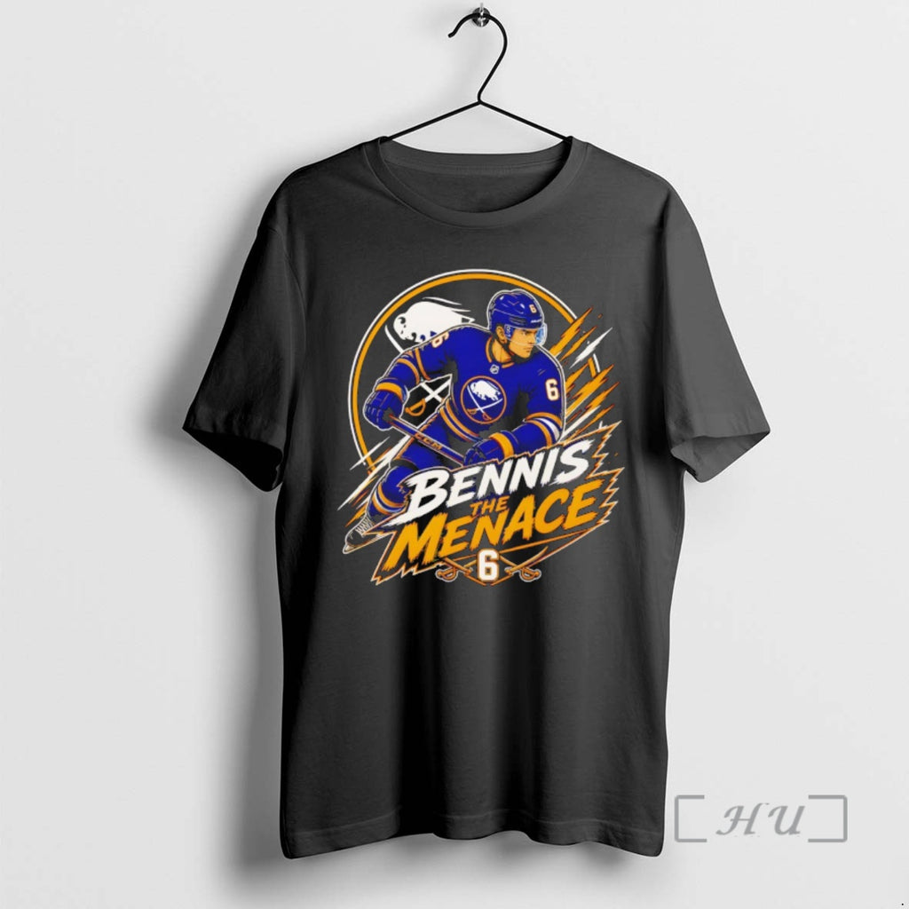 Officials Zach Benson Buffalo Sabres Hockey Bennis The Menace