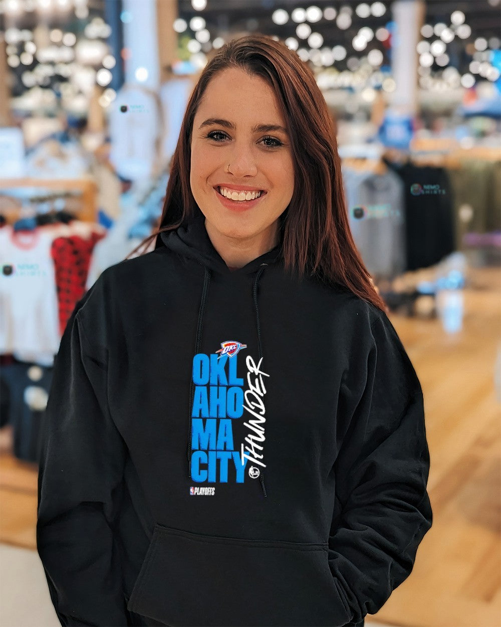 Oklahoma City Thunder 2026 NBA Playoffs logo shirt