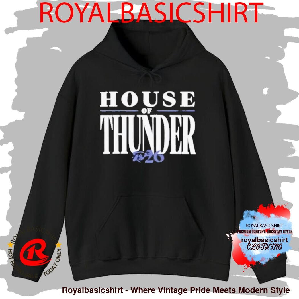 Oklahoma City Thunder Okc Thunder Nba Game 1 Playoff Shirt