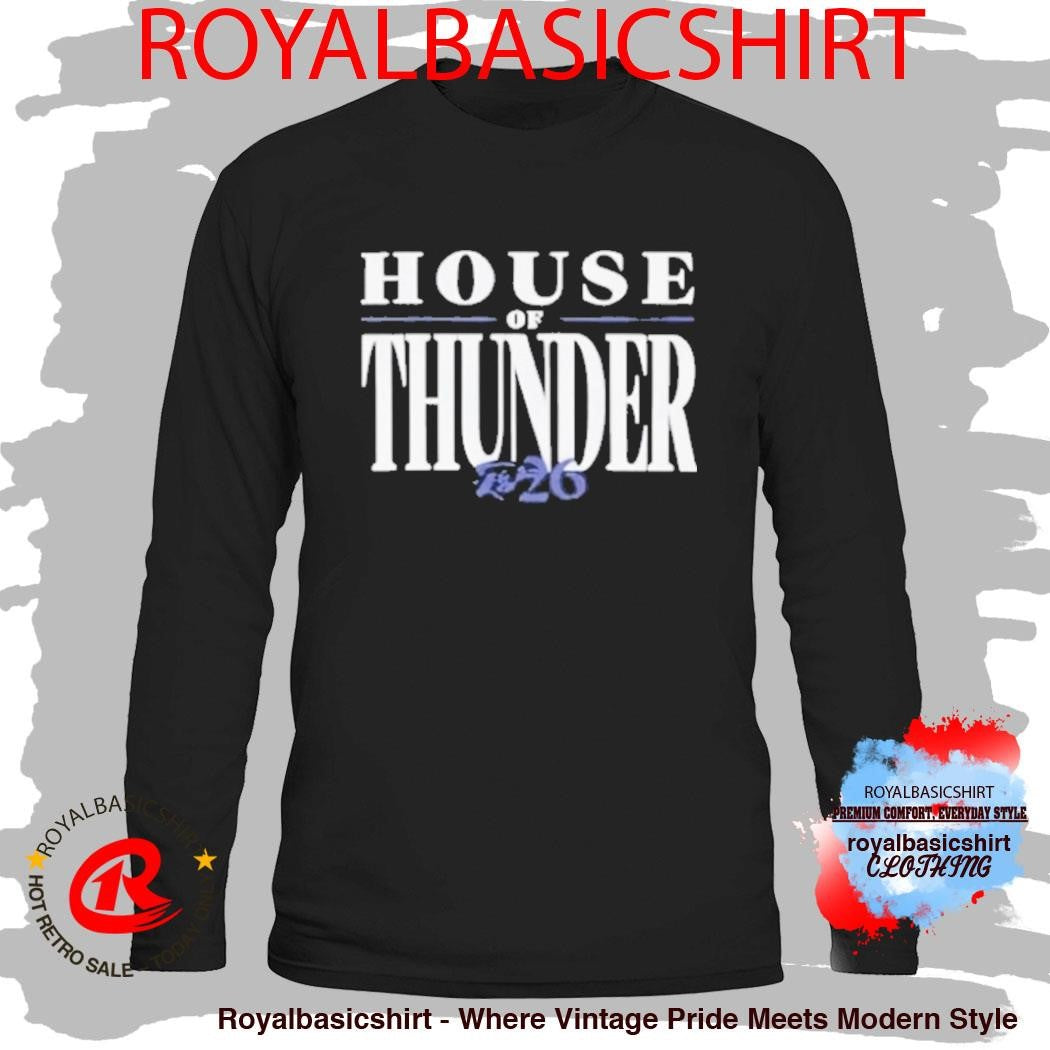 Oklahoma City Thunder Okc Thunder Nba Game 1 Playoff Shirt