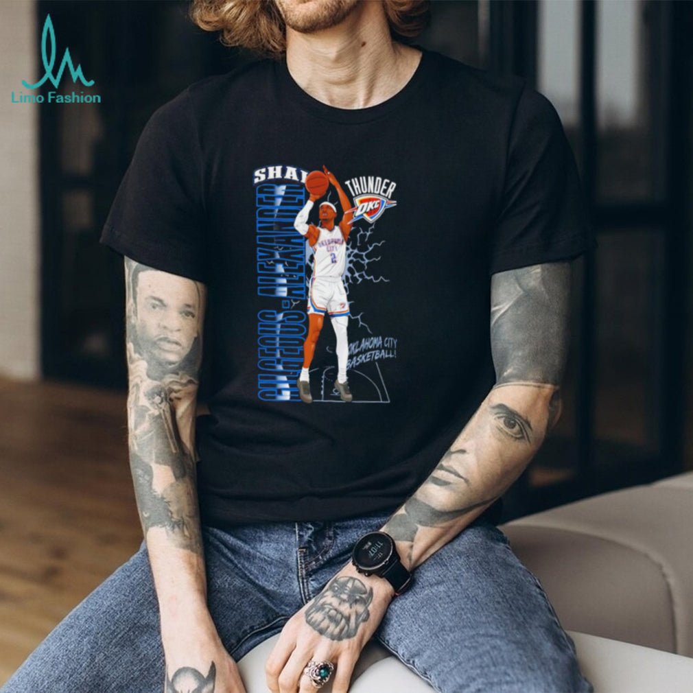 Oklahoma City Thunder Shai Gilgeous Alexander Height ’26 shirt