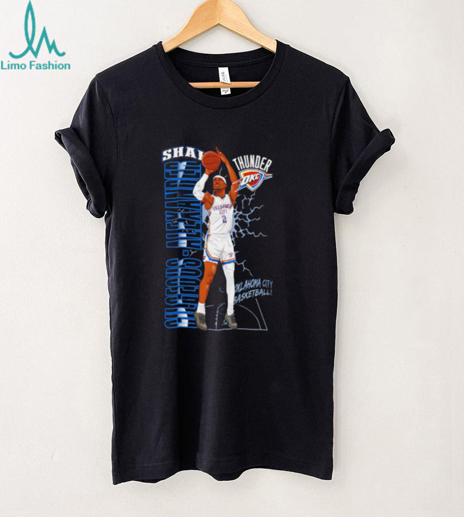 Oklahoma City Thunder Shai Gilgeous Alexander Height ’26 shirt