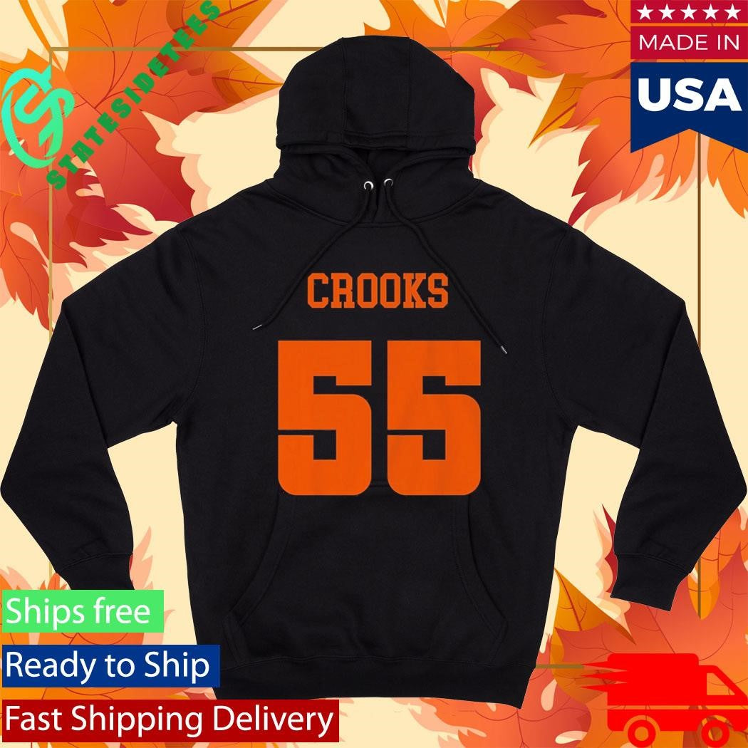 Oklahoma State Basketball Audi Crooks 55 Shirt