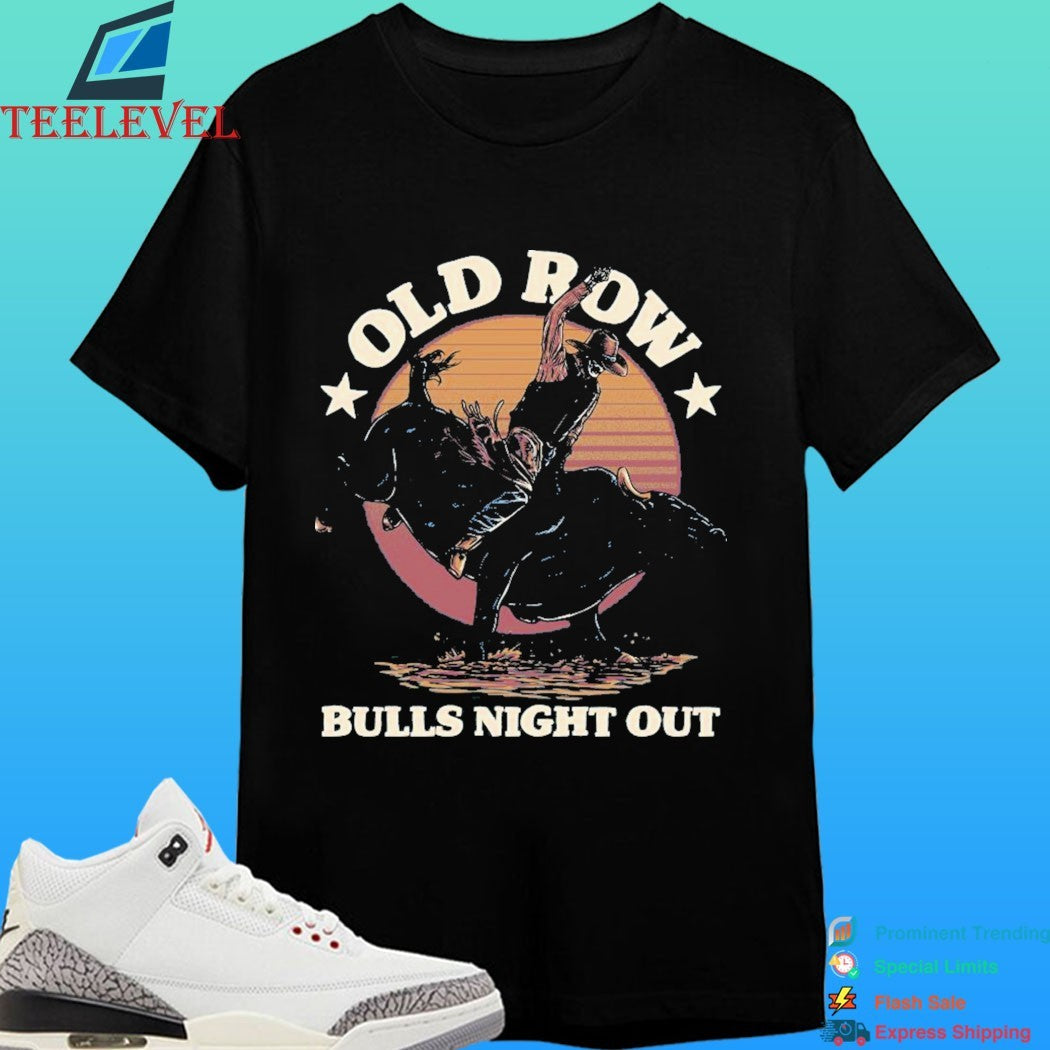 Old Row X Pbr Bulls Night Out Shirt