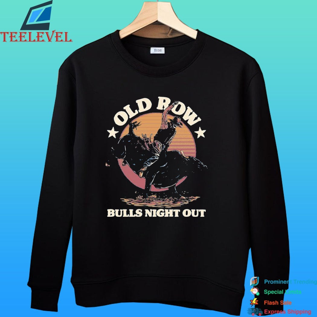 Old Row X Pbr Bulls Night Out Shirt
