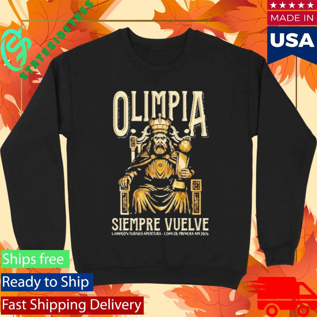 Olimpia Siempre Vuelve 48 Champion Torneo Apertura Copa De Primera APF 2026 Shirt