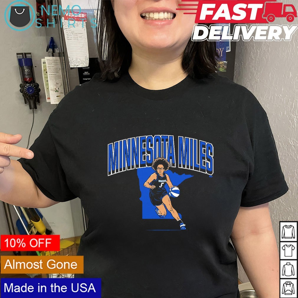 Olivia Miles 5 Minnesota Lynx graphic shirt