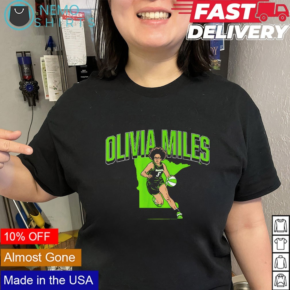 Olivia Miles Minnesota Lynx state star shirt