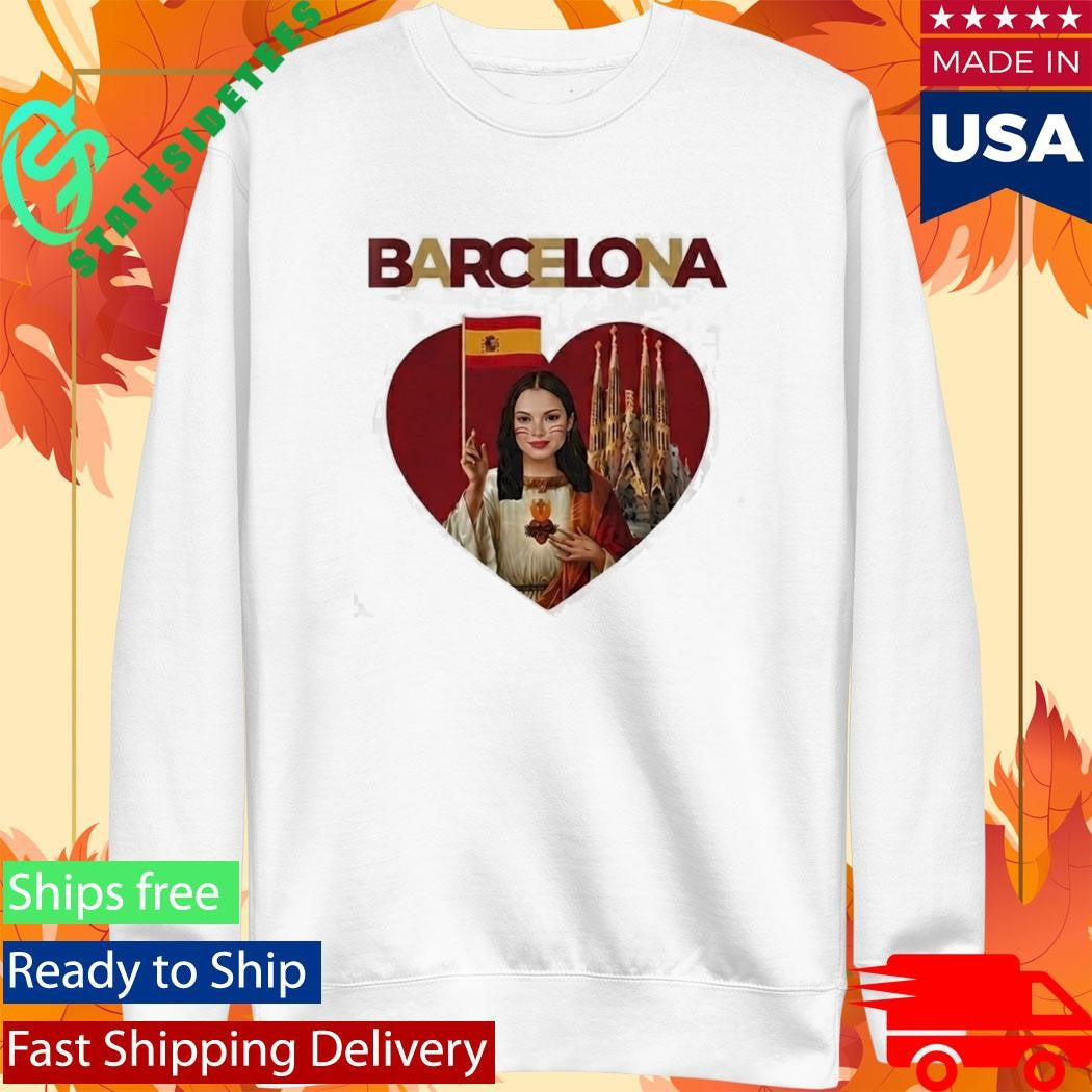 Olivia Rodrigo Jesus Barcelona Soccer Graphic Music Art shirt