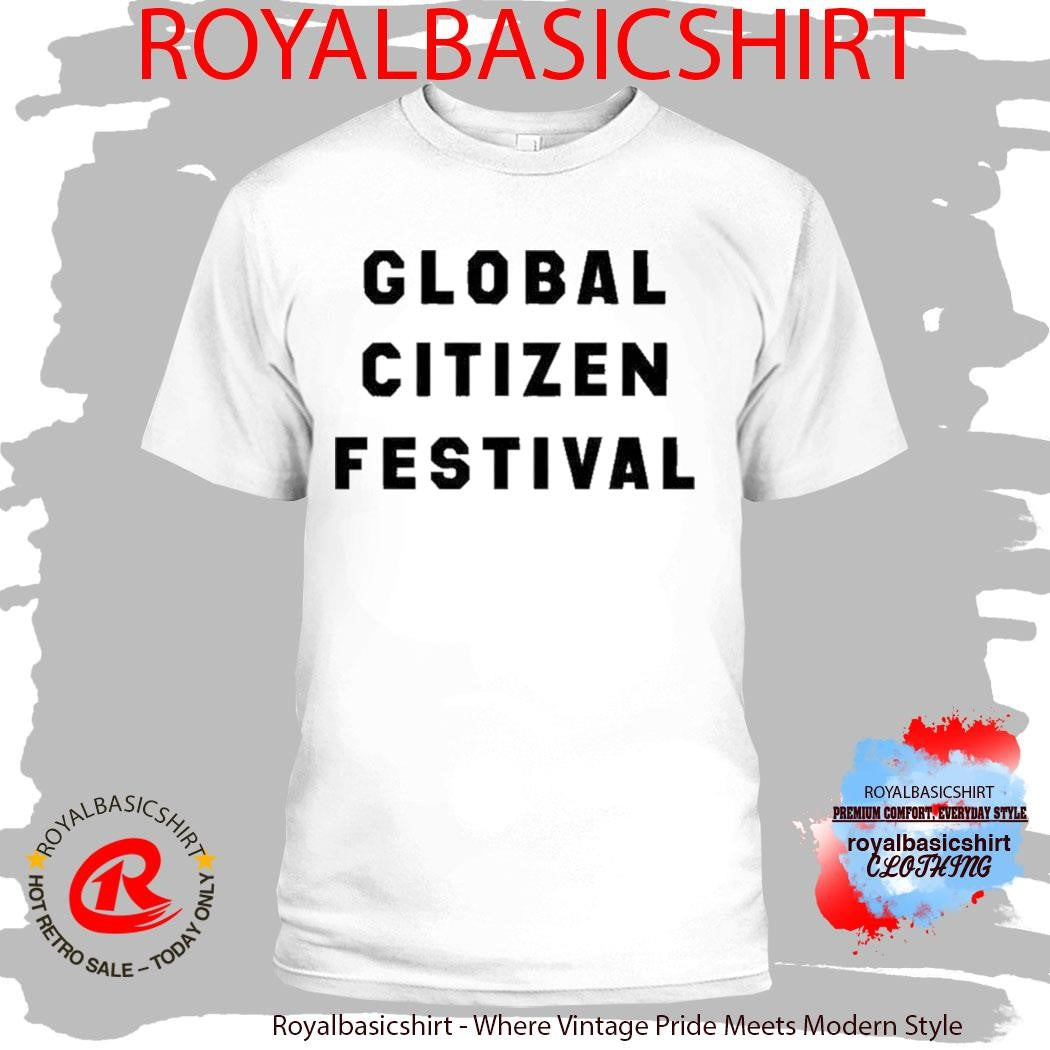 Olivia Wilde Global Citizen Festival Shirt