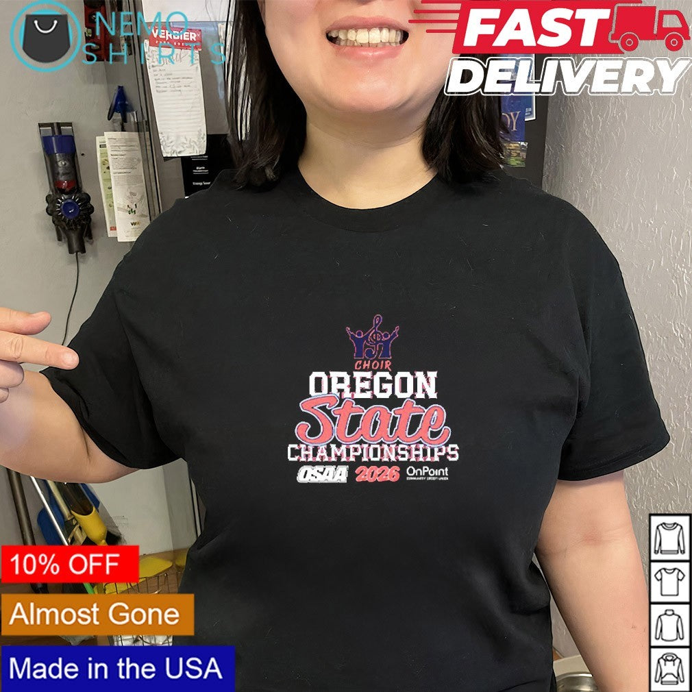 Oregon OSAA Choir State Championships 2026 shirt