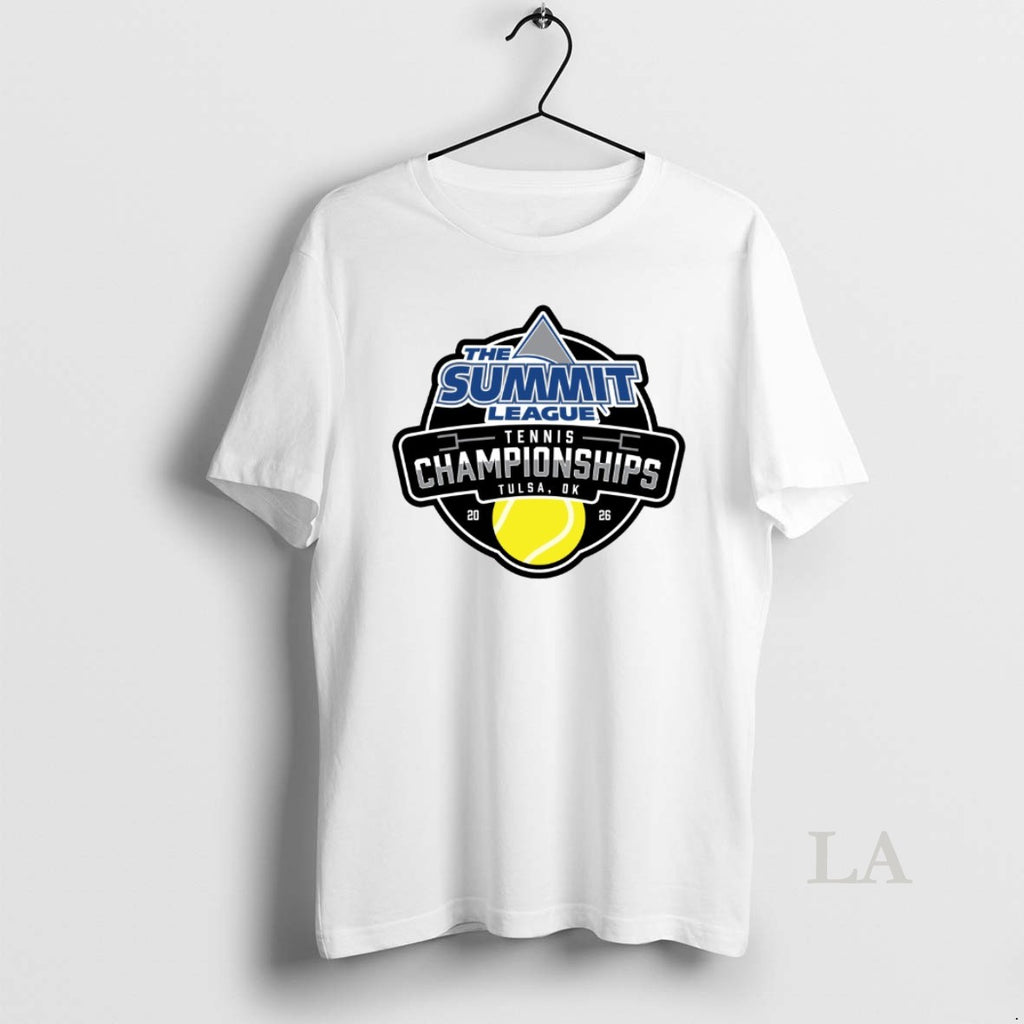 Original 2026 The Summit League Tennis Championships Held In Tulsa Ok Logo