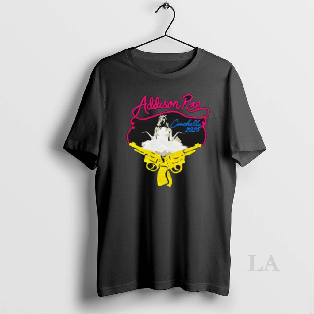 Original Addison Rae Merch The Fame And Glory Show Coachella 2026