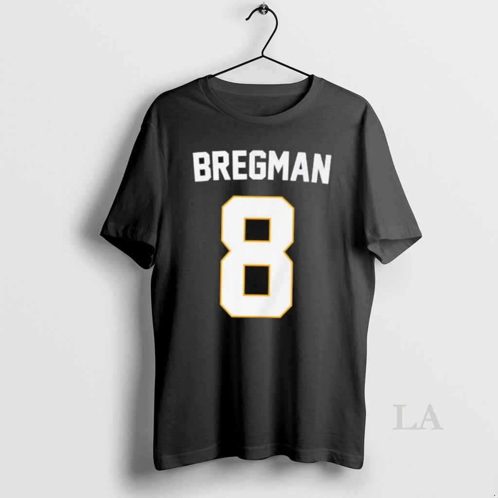Original Bregman 8 Baseball Player Name And Number Custom