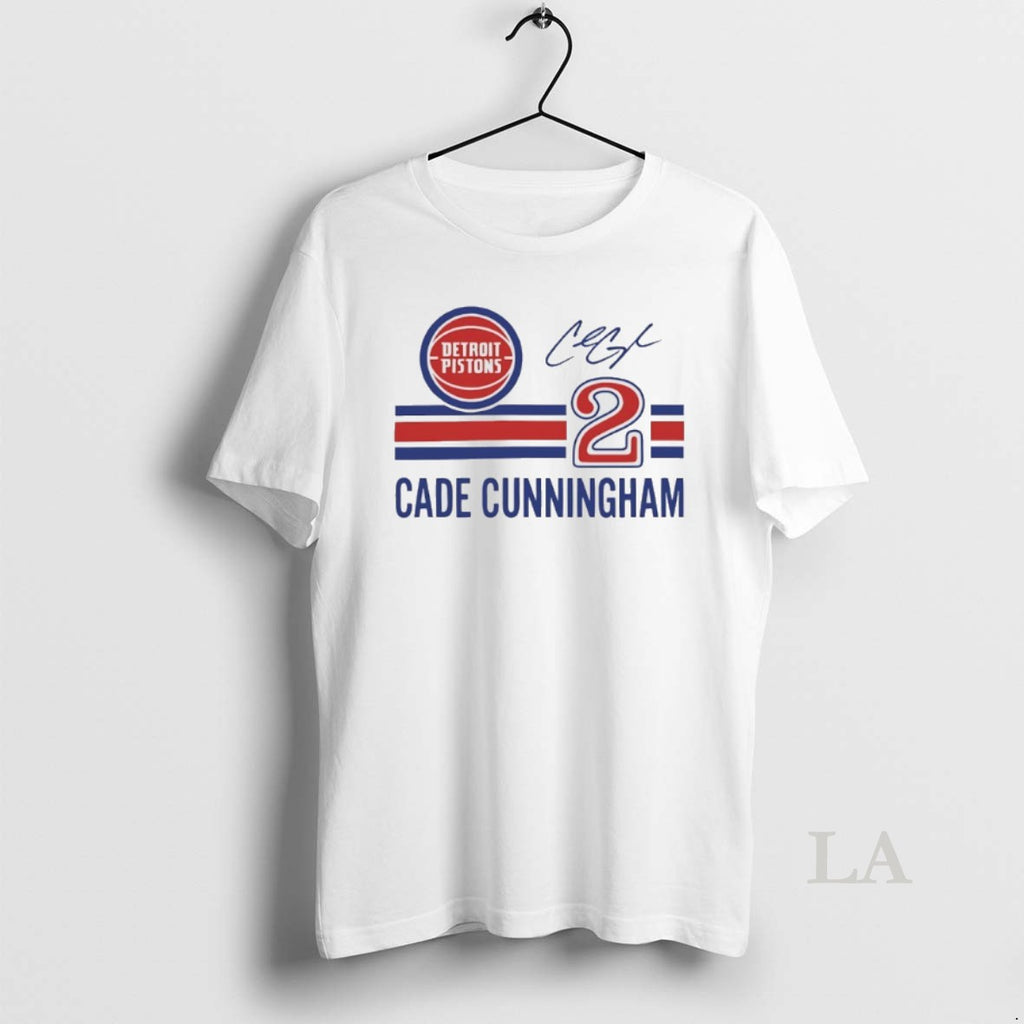 Original Cade Cunningham 2 Detroit Pistons Playoffs 2026 Signature