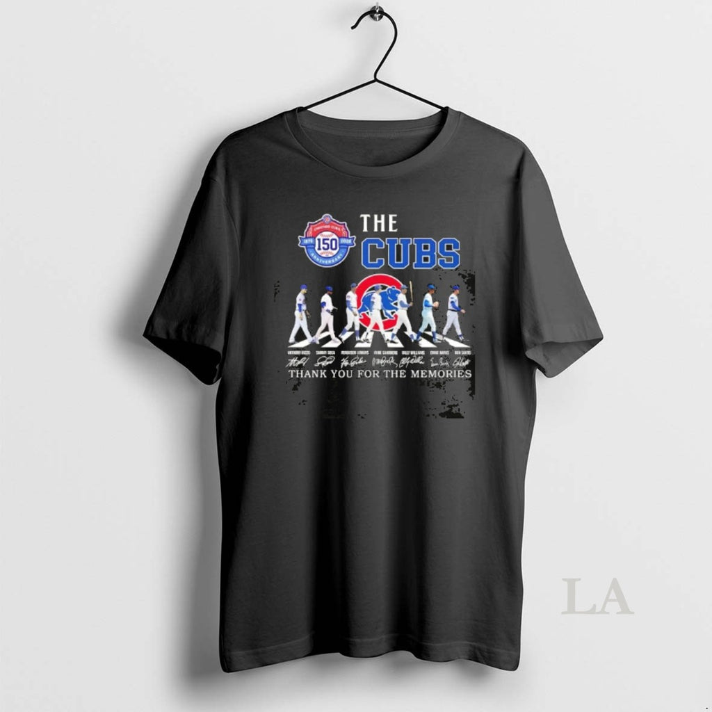 Original Chicago Cubs 150th Anniversary 1876 2026 Anthony Rizzo And Legends Abbey Road Signatures
