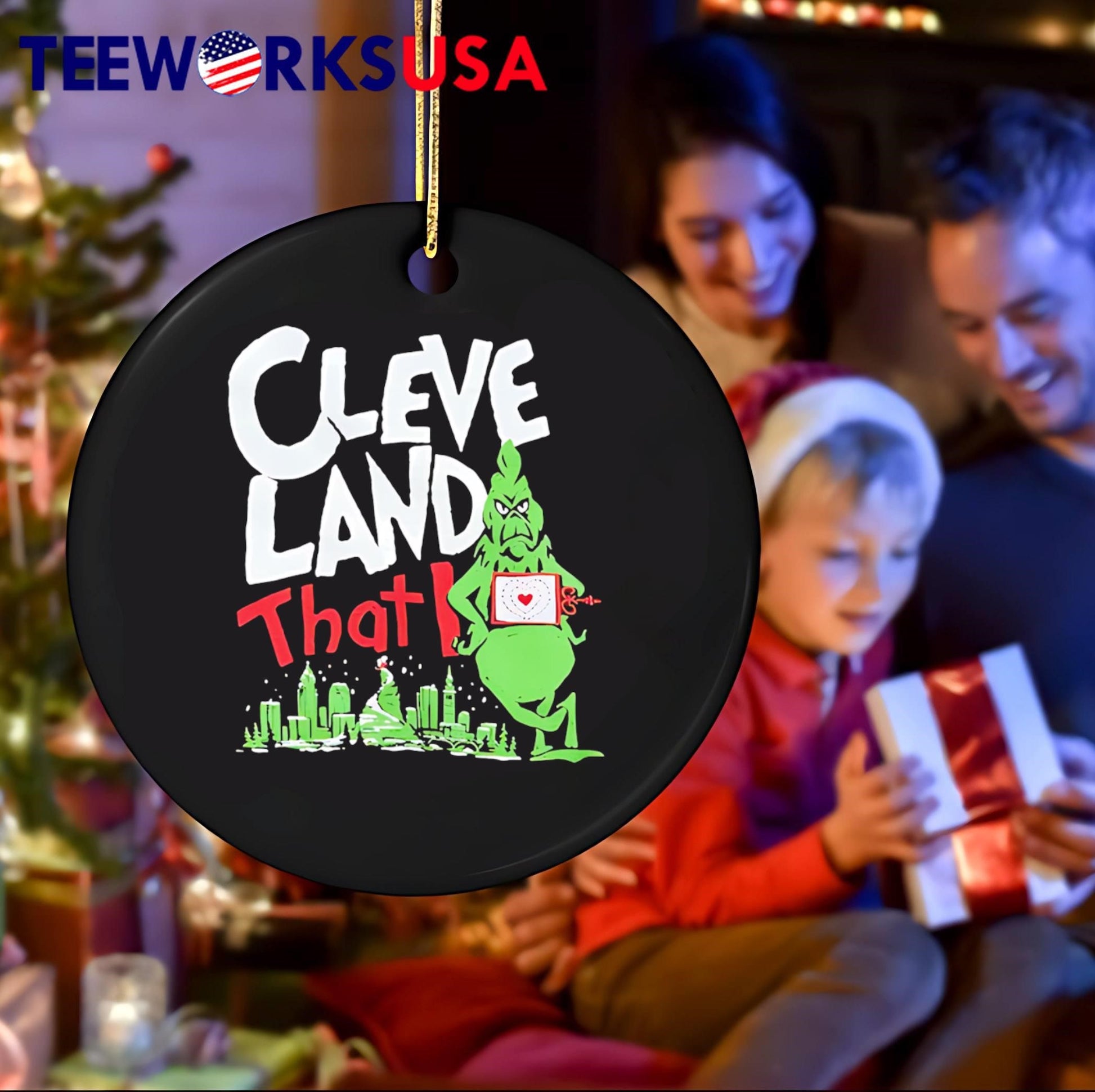 Original Cleveland That I Grinch shirt