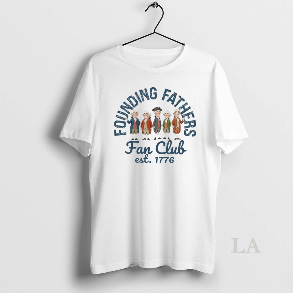 Original Founding Fathers Fan Club Patriotic Usa 250th Anniversary Independence Day