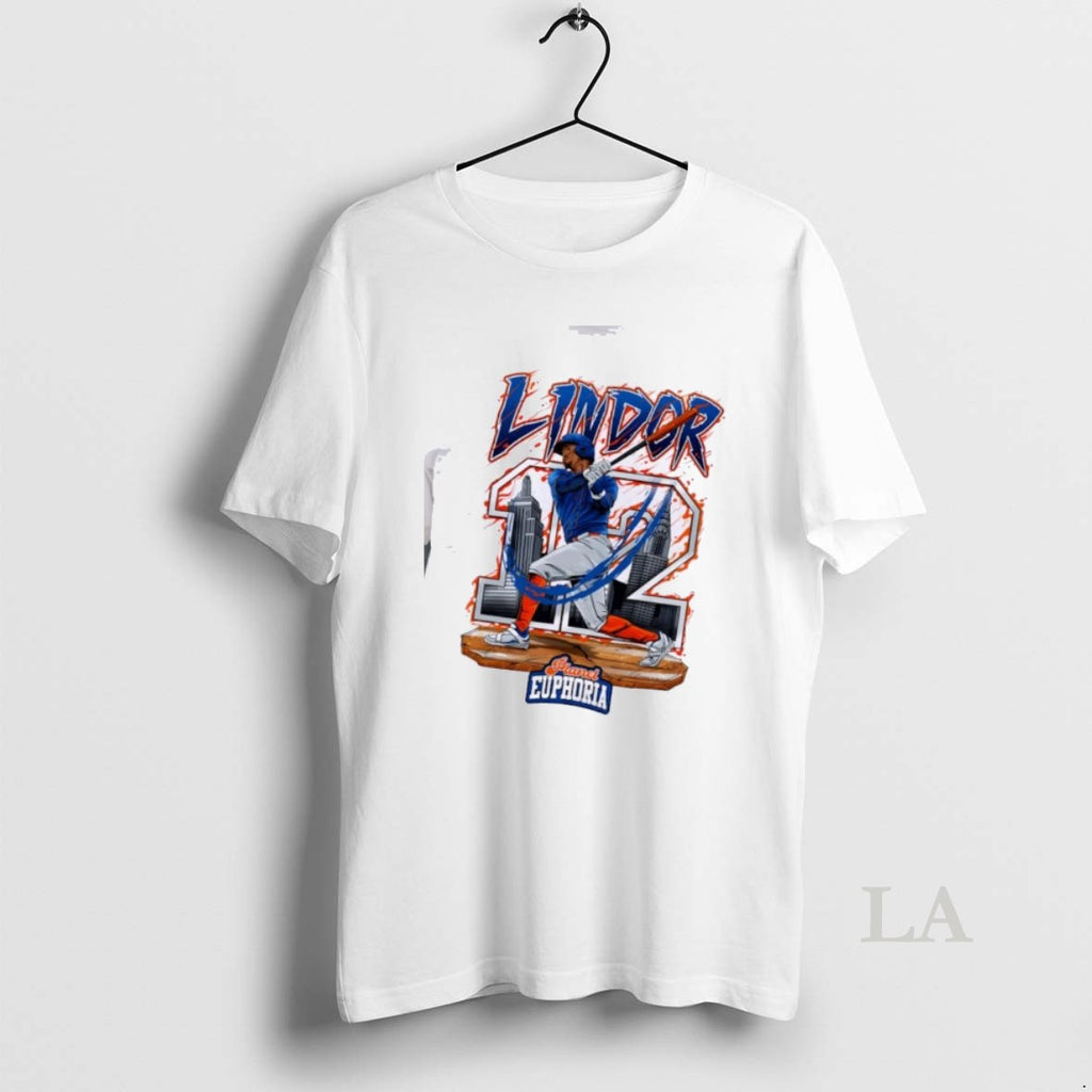 Original Francisco Lindor New York Mets Baseball City Graphic