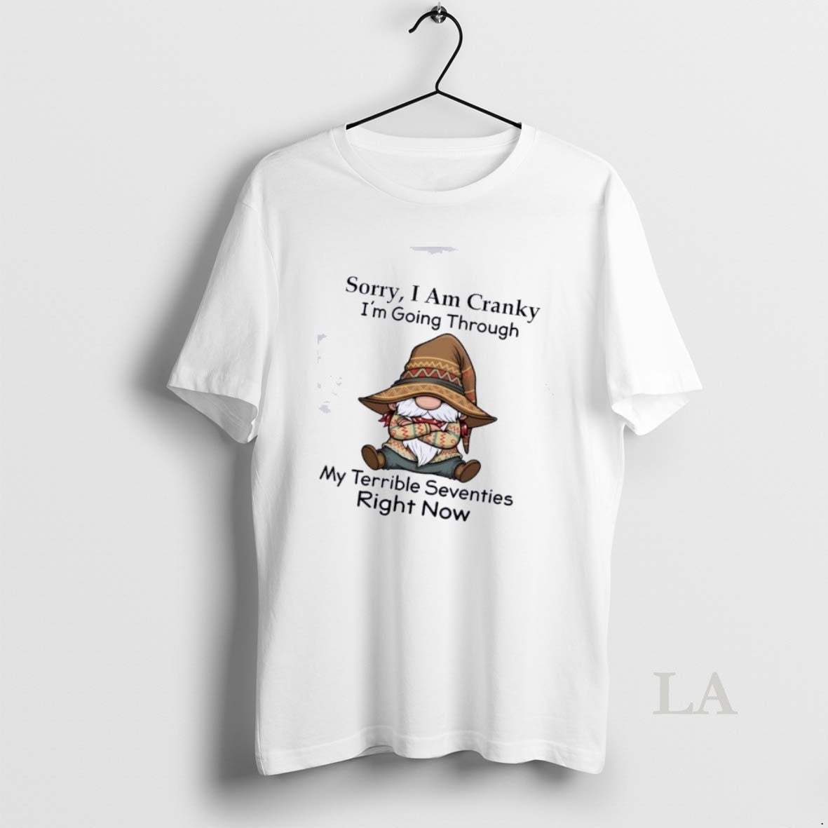 Original Gnomes Sorry I Am Cranky Im Going Though My Terrible Seventies Right Now