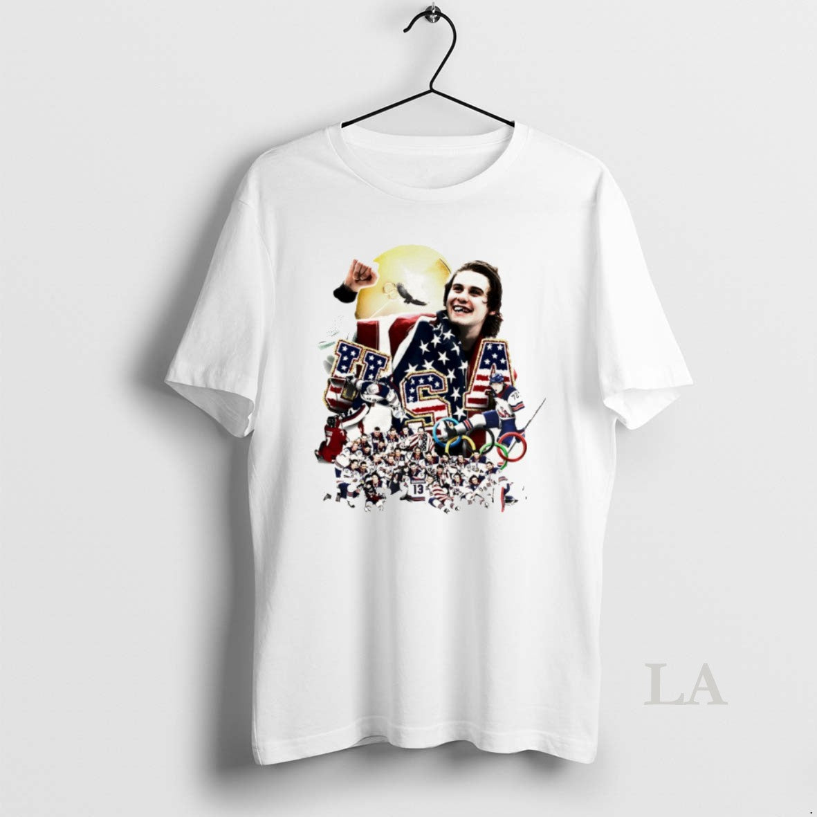 Original Jack Hughes Usa Hockey Milano Cortina 2026 Olympic