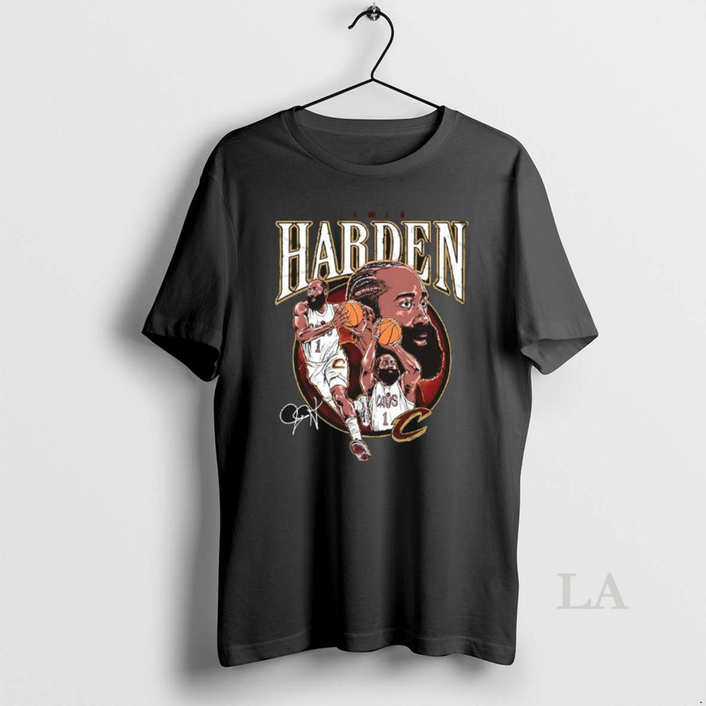 Original James Harden Cleveland Cavaliers Circle Player Signature