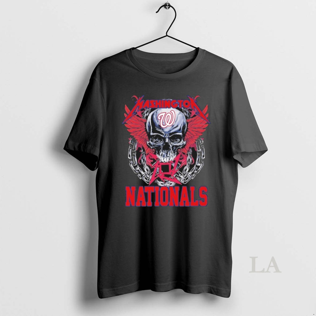 Original Metallica Skull X Washington Nationals Baseball