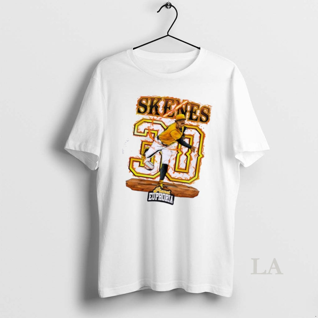 Original Paul Skenes Pittsburgh Pirates Baseball Graphic
