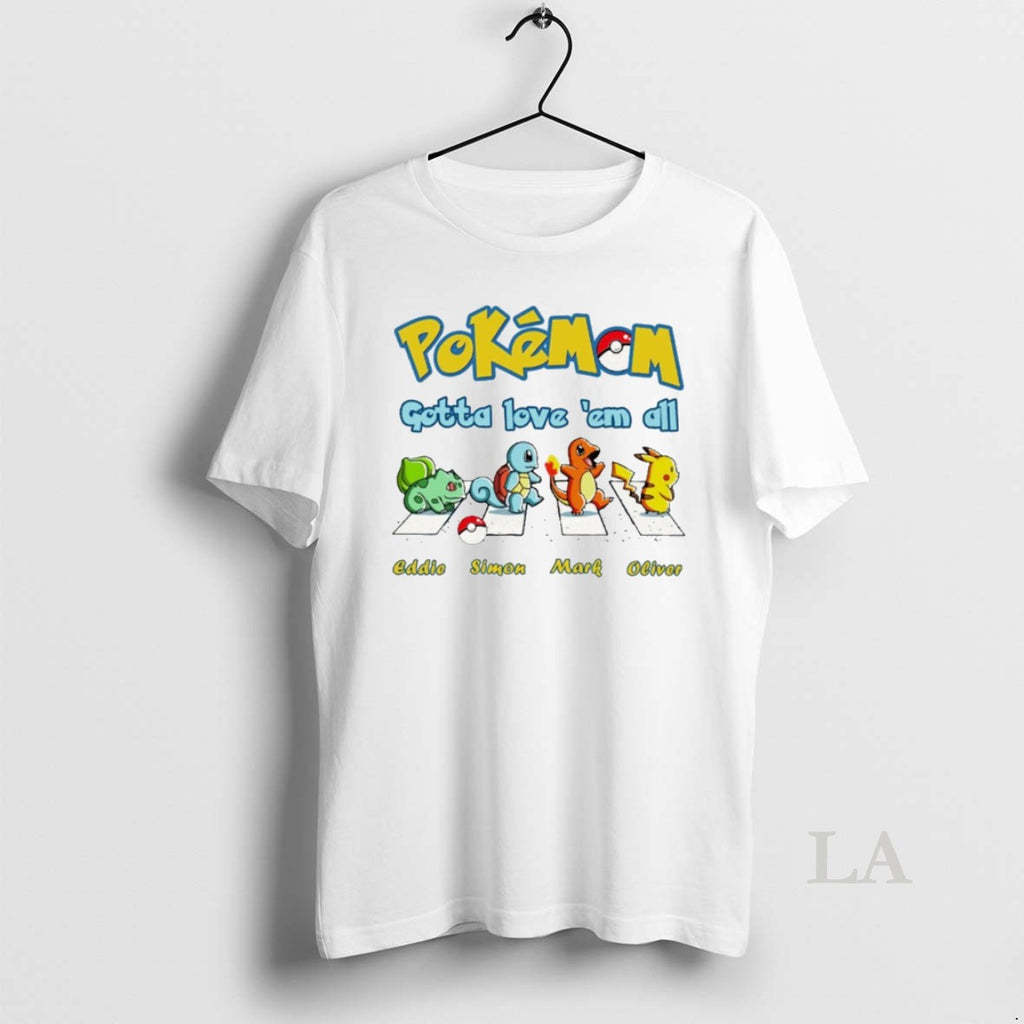 Original Personalized Pokemom Gotta Love Them All Mothers Day