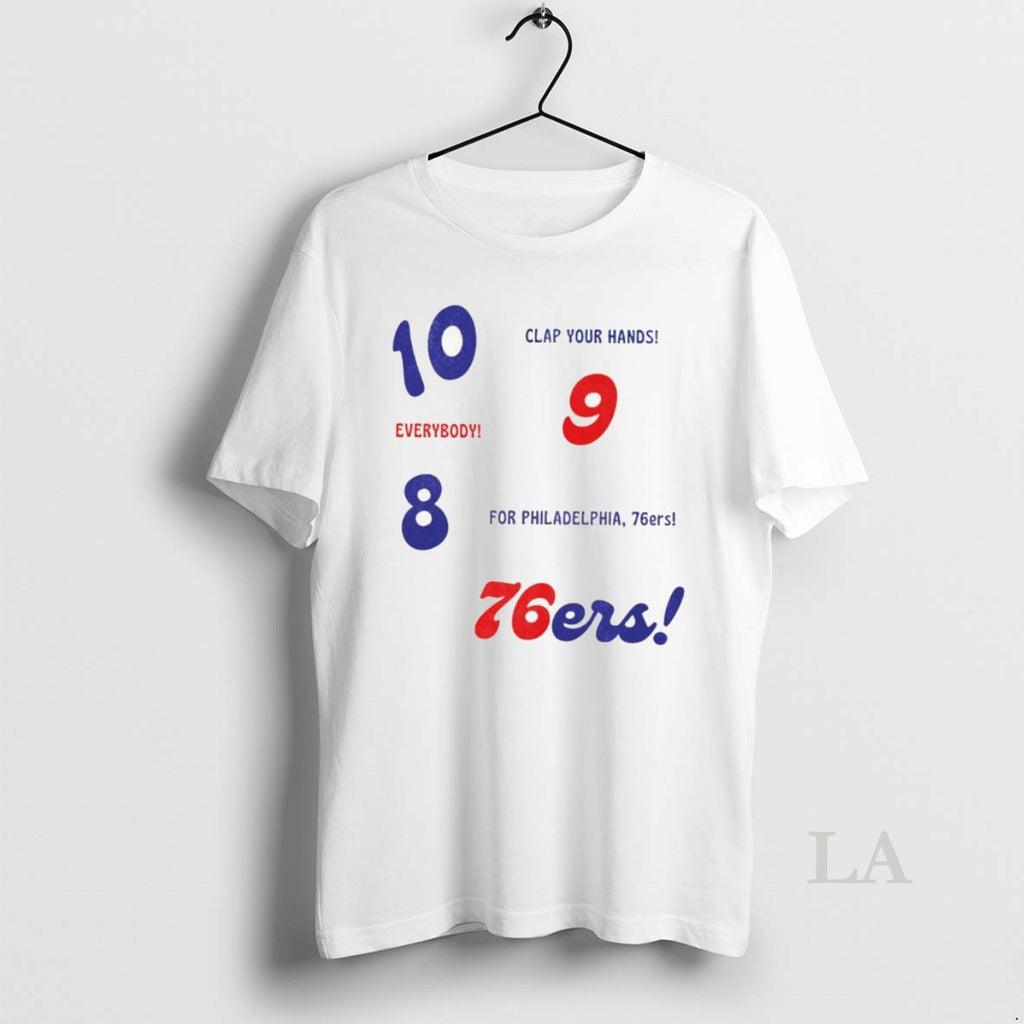 Original Philadelphia 76ers Sixers Clap Your Hands Everybody