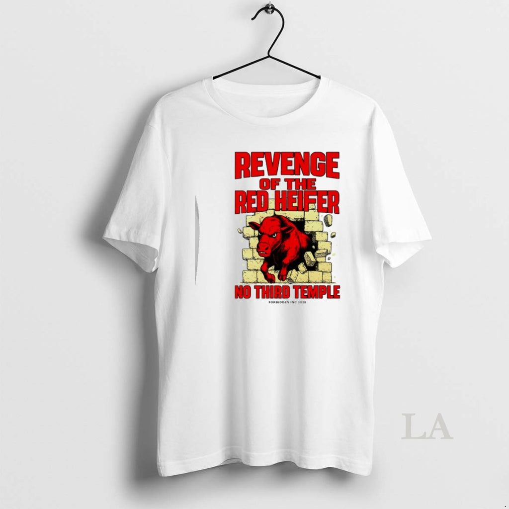 Original Revenge Of The Red Heifer No Third Temple Bull