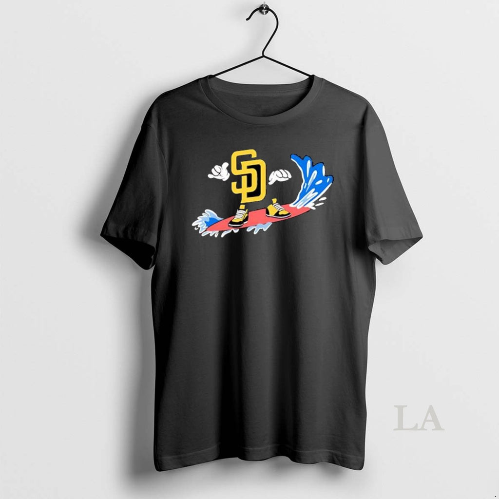 Original San Diego Sd Surfboard Surfing Waves Logo