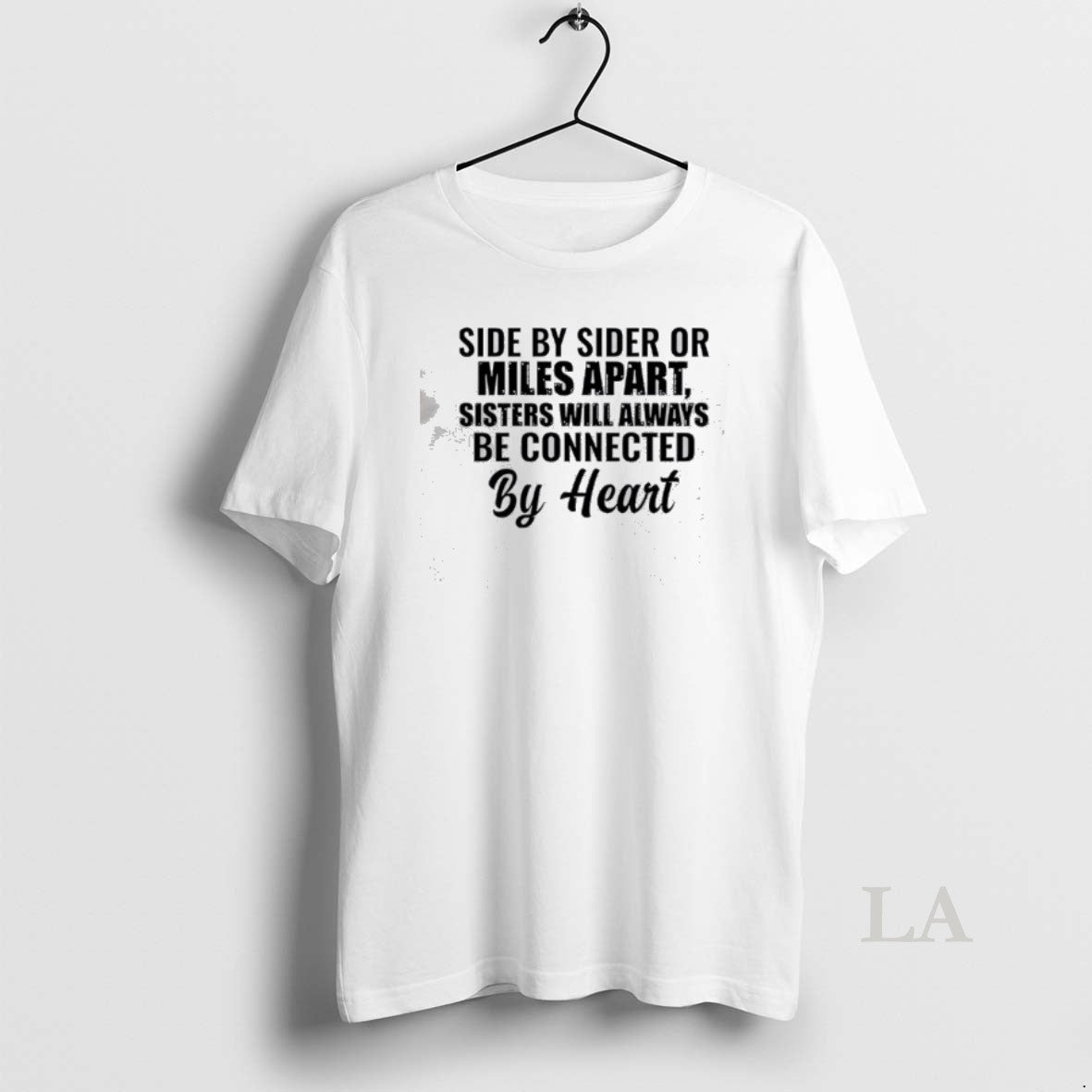 Original Side By Sider Or Miles Apart Sisters Heart