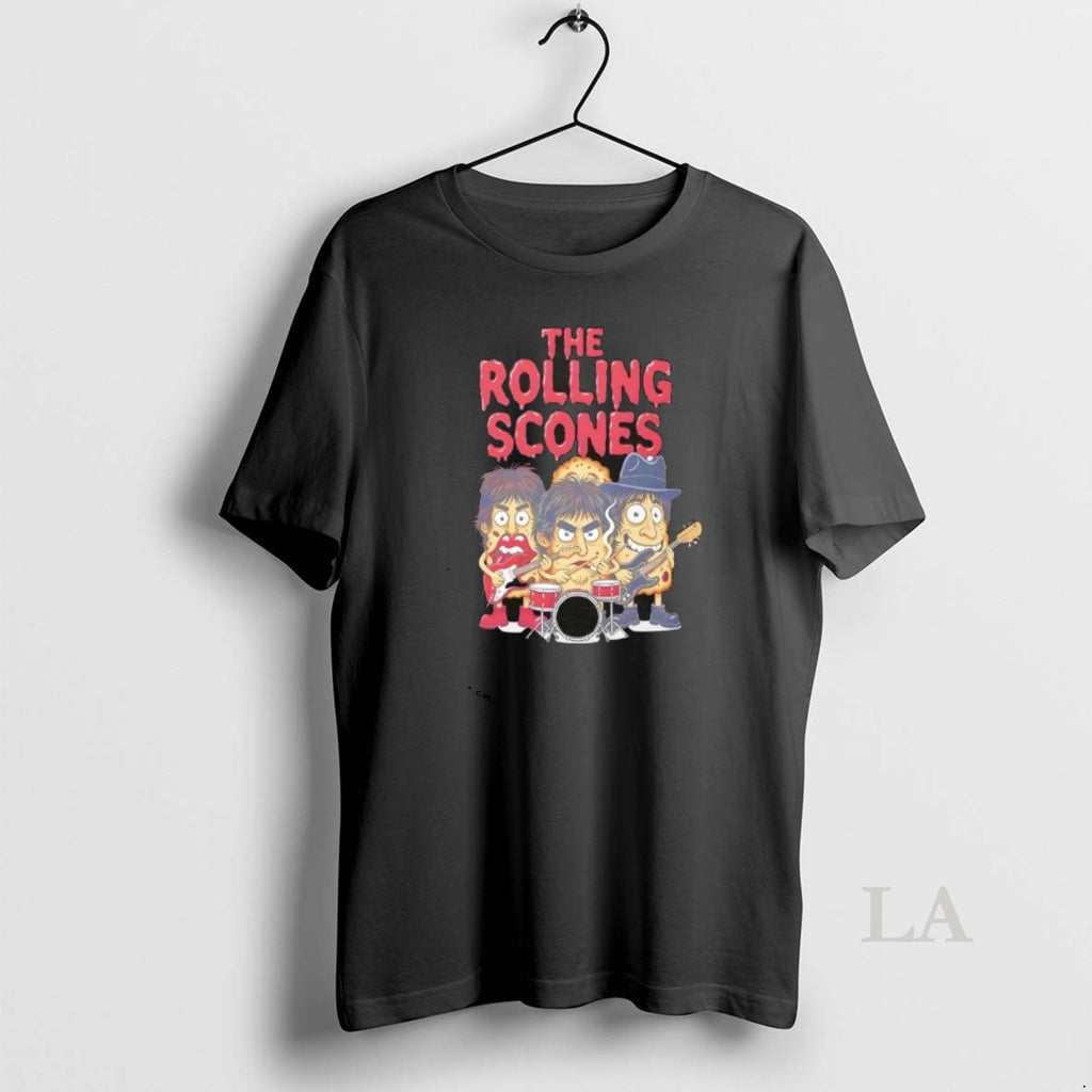Original The Rolling Scones Rock Band Pun