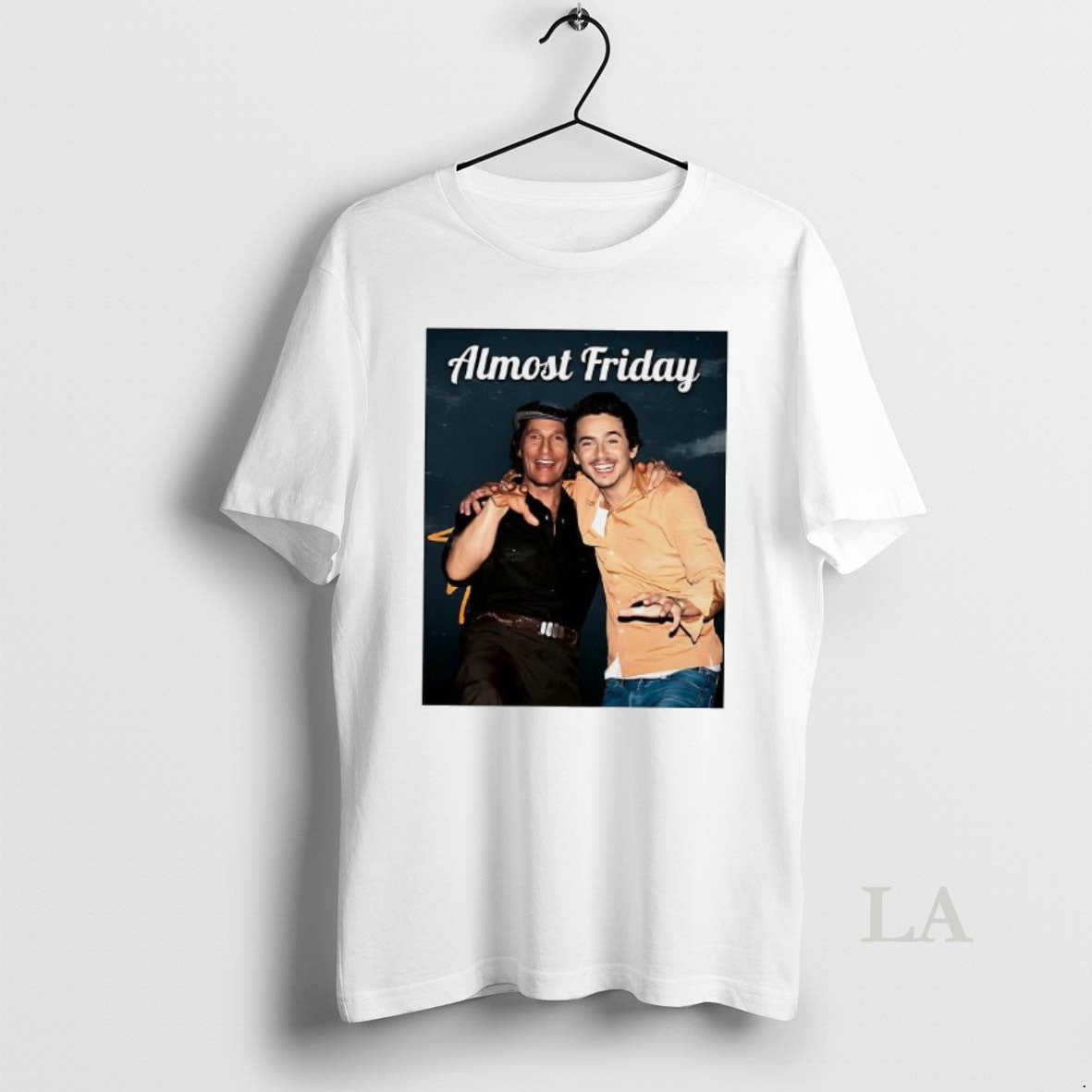 Original Timothee Chalamet And Matthew Mcconaughey Almost Friday